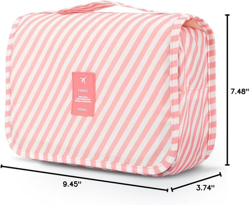 Mossio Hanging Toiletry Bag - Large Cosmetic Makeup Travel Organizer for Men & Women