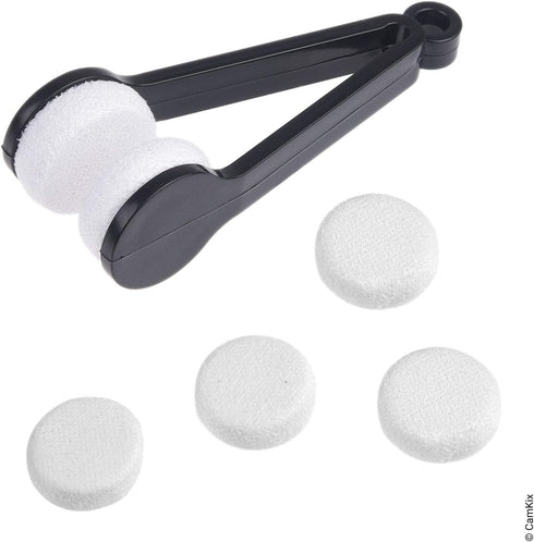 Eyeglasses/Sunglasses Cleaning Kit - Lens Cleaning Tool with Spray Bottle, Spare Pads & Microfiber Cloths for