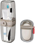 WOKNOW Toothbrush Travel Case and Soap Travel Case, Leakproof Soap Container with Cover,