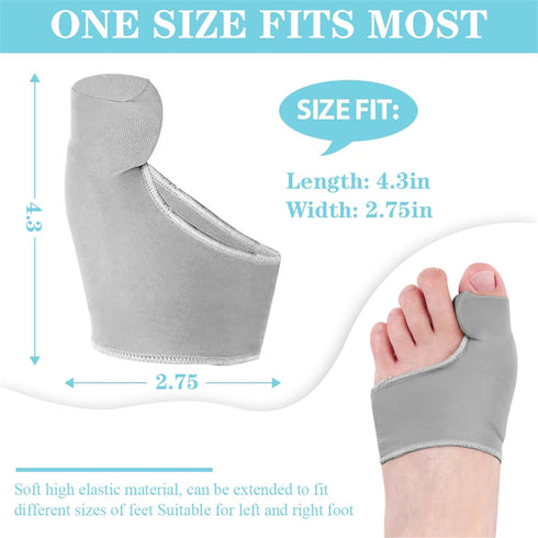 Bunion Corrector for Women Men Bunion Socks Toe Corrector Big Toe Straightener Separator Pain Relief Protector Sleeves for Hallux Valgus Support 1 Pairs
