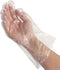 Disposable Long Cuff Cleaning Poly Gloves, One Size Fits Most, Small to X-Large