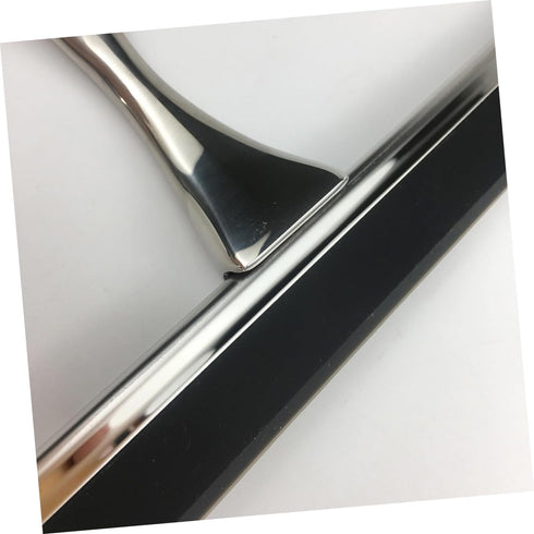 HEALLILY Stainless Steel Window Cleaning Tool, Squeegee, Scraper, and Cleaner, Stainless Steel