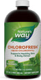 Nature's Way Chlorofresh Liquid Chlorophyll - 16 Fl. Oz Mint Flavored for Skin & Body Detox Support