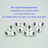 GUTIMORE Triple Flint Torch Striker, Spark Lighter 2pcs with 4 Replacement Long Lasting Flints