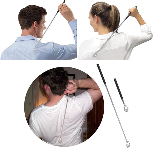 WOVTE Bear Claw Extendable Back Scratcher, Stocking Stuffers for Men and Women, Gifts for All Occasions