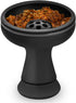 Hookah Bowl, Silicone Phunnel Bowl, Perfect Fit Charcoal Holder, Black Shisha Bowl Replacement for Clay Bowls