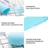 2 Packs Toothbrush Travel Case, Portable Holder with Ventilation Hole for Travel, Plastic Size for Business Trip
