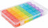 Terchonbarley Monthly Pill Organizer 28 Grid 4 Weeks Box, Detachable Removable Compartments for