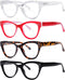 Eyekepper 4-Pack Oversize Cat-eye Bifocal Sunglasses for Women with Tinted Lens
