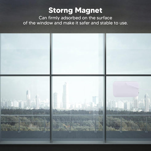 Window Cleaner, Magnetic Glass Washer Tool, Magnetic Brush for Outside Window Cleaning at Home