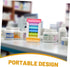 Portable Travel Pill Organizer Case for Daily and Weekly Use