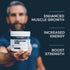 Transparent Labs Creatine HMB Powder, 30 Servings Strawberry Lemonade for Muscle Growth and Enhanced Energy
