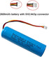 GYMIN 18650 1S1p 2600mAh 3.7v XH2.54/3p 5C Rechargeable Lithium-ion Battery with Connector / Power Cells, Support Fast