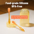 Silicone Baby Toothbrush & Tongue Cleaner, Infant Toothbrush 0-6 & 6-12 Months, Baby Oral Cleaner