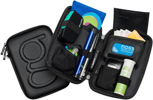 Glucology Classic Diabetic Organizer - Convenient Storage for Insulin, Glucometer, and Accessories, Essential Travel
