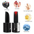VENALISA 15ml Black Gel Nail Polish, Soak Off UV LED Nail Gel for Nail Art Starter Manicure DIY at Home