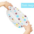 Shower Caps, 3 Pcs Waterproof Bath Caps, Plastic Reusable Shower Caps, Elastic Band Bath Hair Hat for Women Ladies Spa