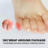 hautllaif 30 Silicone Anti-Friction Toe Protector, Pcs Gel Toe Protectors Breathable Toe Covers, Soft Clear Little Toe