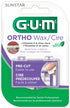 GUM Orthodontic Wax for Braces - Soothing Dental Wax with Vitamin E, Aloe Vera, Mint Flavor (6pk)