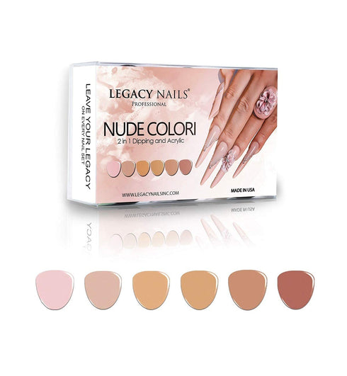 Legacy Nails Professional ACRYLIC NAIL POWDER COLLECTION - High-Pigment Formula for Long-Lasting Wear & Salon-Quality