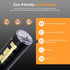 HW 4 Pack Type-C USB Rechargeable AA Battery, 1.5V Long Lasting, 1.5H Fast Charge, Over 1000 Cycles