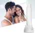 2pcs Toothpaste Squeezer Rolling Tube Holder Stand for Bathroom Accessories (White)