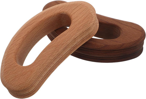 HONITANO 2pcs Wooden Cellulite Massager: Body Gua Sha Board - Handheld Muscle Scraper