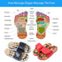 LHYILSWQ Reflexology Foot Massager Slipper Acupuncture Massage Sandals with Natural Stones Acupoint Massage Shiatsu