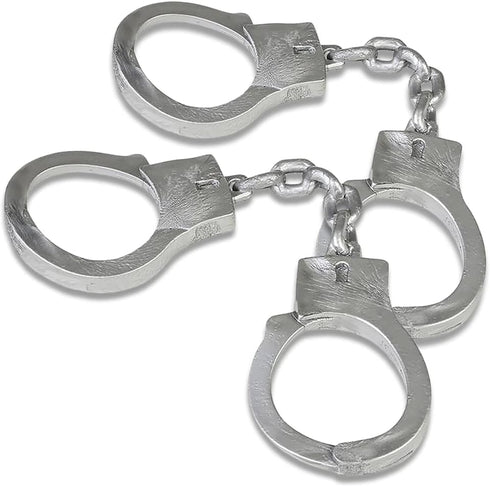 ArtCreativity 2 Pack Stretchy Toy Handcuffs for Kids, 10.5 Inch Elastic Fake Handcuffs, Party Favor