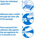 Orthodontic Wax Alternative, Clear Moisture Activated Braces Wax for Pain Relief, 72 Count