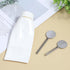 Mabor 2Pcs Toothpaste Tube Squeezer, Round Stainless Steel Metal Toothpaste Key Squeezer Roller Tube Wringer Dispenser