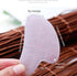 ZHAO SHOP Slimming Pink Crystal Gua Sha Massage Tools| Scraping Board | Massager for Beauty Spa Skin Caring Neck Pain