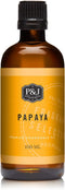 Papaya Scented Oil 100ml - Fragrance Oil for Candle Making, Soap Making, Diffuser Oil - P&J Trading