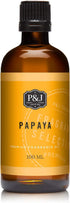 Papaya Scented Oil 100ml - Fragrance Oil for Candle Making, Soap Making, Diffuser Oil - P&J Trading