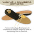 Vasyli+Dananberg 1st Ray Orthotic - X-Large, Full-Length Insole, Heat Moldable, Pain Relief