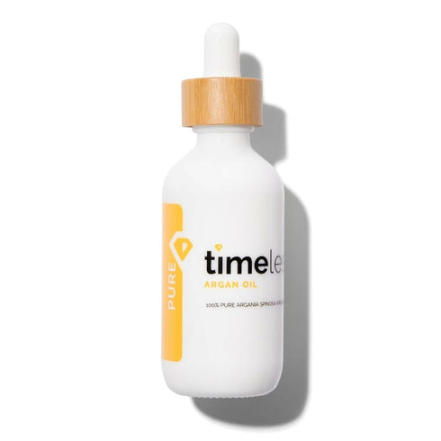 Timeless Skin Care Argan Oil - 100% Pure for Face & Hair Care, Fragrance-Free, 2 oz for Dry Skin
