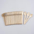Mart Wooden Disposable Spoons, 100pcs, 6in Biodegradable Compostable Dessert Spoons for Parties