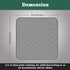 Waterproof Chair Pads for Incontinence, 2Pcs Reusable Washable Seat Protector Pads for Seniors and Toddlers, 22"X21",