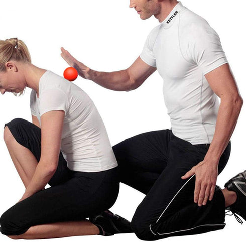 Yoga Massage Ball - Best Trigger Point Ball for Myofascial Release, Stress Relief, Prenatal Massage