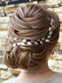 JAKAWIN Gold Hair Piece Leaf Bride Wedding Hair Vine, Bridal Accessories for Women and Girls HV179 (Silver)