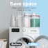 Laundry Detergent Dispenser with Lid, Powder Container for Organization, Storage, Scent Booster Beads, 3.5L