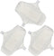STAHAD Reusable Fabric Menstrual Pads 3pcs Set Breathable Cotton Period Pads with Waterproof