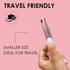 JAPONESQUE Slant and Point Tweezers Set, Hand-Sharpened Stainless, Ideal for Defining and Shaping Brows, Travel
