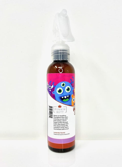 Monsters Be Gone Body and Linen Spray, Lavender Odor Neutralizer, Natural Non-Toxic Room Freshener