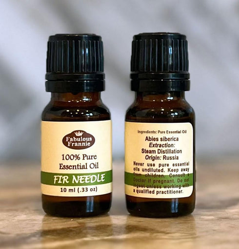 Fabulous Frannie Fir Needle 100% Pure, Undiluted Essential Oil 10ml