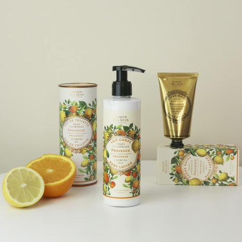 Panier des Sens Provence Hand & Body Lotion for Dry Skin - 8.45 Floz Hydrating Body Cream with Shea Butter