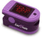 Zacurate Pro Series 500DL Fingertip Pulse Oximeter with Silicone Cover, Batteries, Lanyard