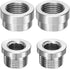 Ywdiml 4PCS M181.5 Car Stepped Mounting Bung and Plug, 304 Stainless Steel Vehicle