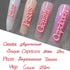 JERCLITY 24 Pieces Pink Alloy Zodiac Nail Charms, 12pcs Zodiac Signs and 12pcs Constellation Words Nail Charms for