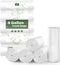 Jaoul Small Trash Bags - White, Unscented Thick Garbage Bags for Bathroom, Office, Kitchen, 8 Gallon, 200PCS